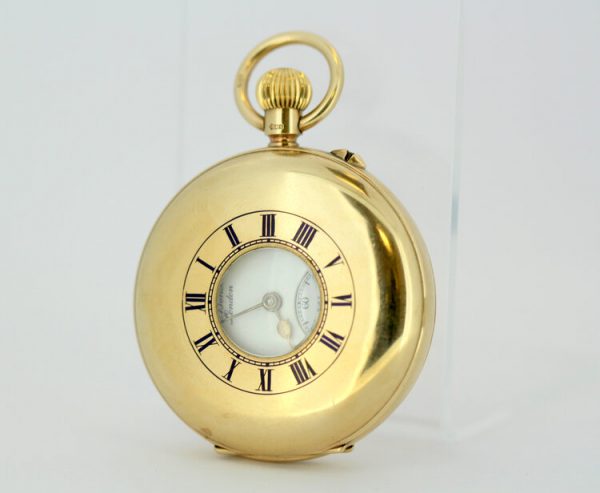 Antique JW Benson Gold Pocket Watch, Circa 1931