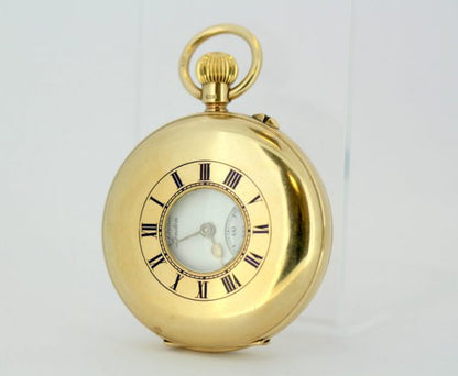 Antique JW Benson Gold Pocket Watch, Circa 1931