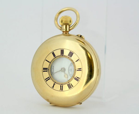 Antique JW Benson Gold Pocket Watch, Circa 1931