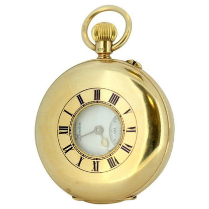 Antique JW Benson Gold Pocket Watch, Circa 1931