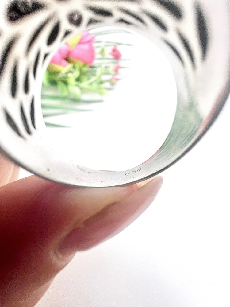 Vintage 6.5ct Diamond Dome Bombe Cocktail Ring