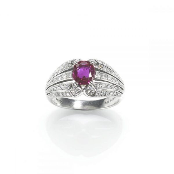 Ruby and Diamond Ring