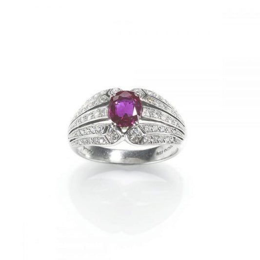 Ruby and Diamond Ring