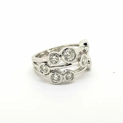 Boodle Diamond and Platinum Dress Ring, 1.50 carats