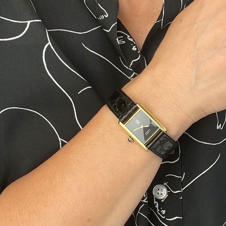 Vintage 1970s Cartier Must de Cartier Tank Watch