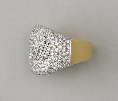 Diamond Bonheur Bombe Dress Ring, 4.00 carats