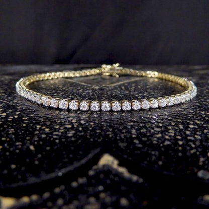 1.00ct Round Brilliant Cut Diamond Tennis Bracelet