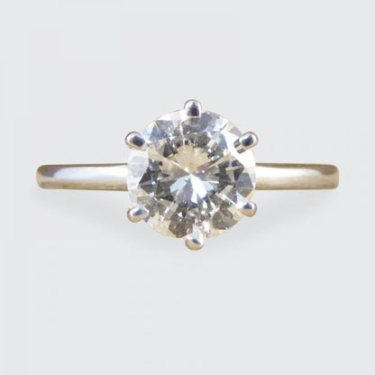 1.04ct Brilliant Cut Diamond Solitaire Ring