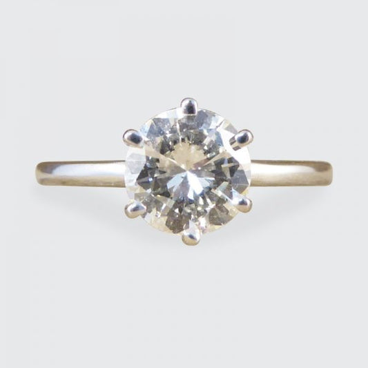 1.04ct Brilliant Cut Diamond Solitaire Ring