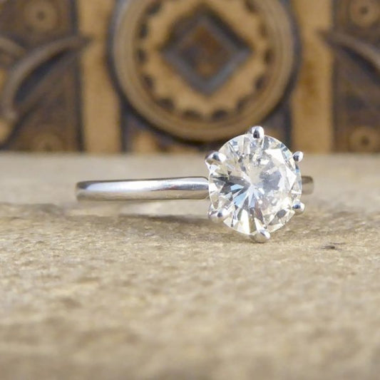 1.04ct Brilliant Cut Diamond Solitaire Ring