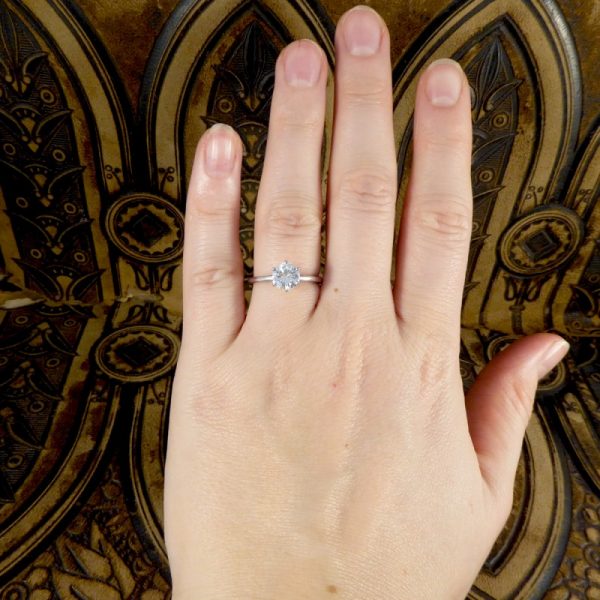 1.04ct Brilliant Cut Diamond Solitaire Ring