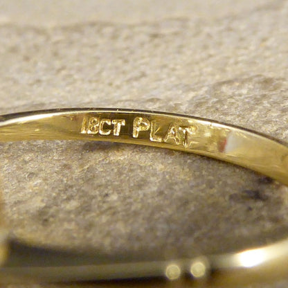 1.15ct Yellow Sapphire and 0.90ct Diamond Cluster Ring