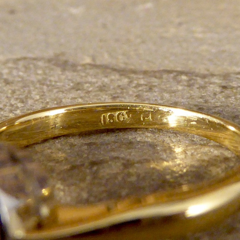 1.25ct Old European Cut Diamond Engagement Ring