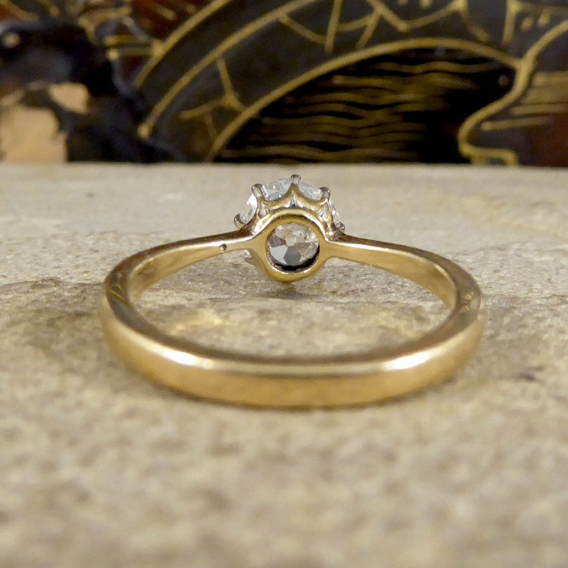 1.26ct Old European Cut Diamond Solitaire Ring