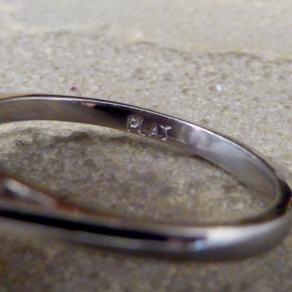 1.40ct Pink Sapphire and Diamond Oval Cluster Platinum Ring