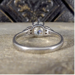 1.70ct Old European Cut Diamond Solitaire Ring