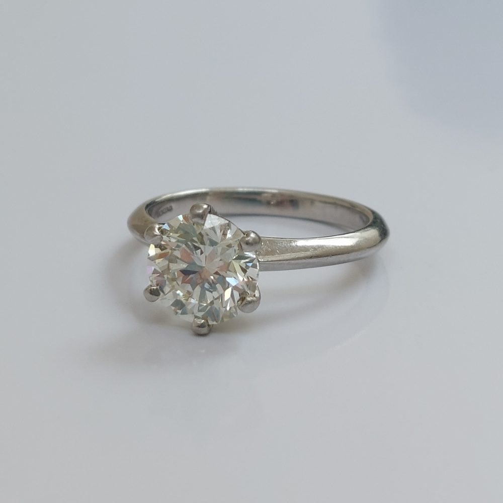 1.80ct Diamond Solitaire Engagement Ring