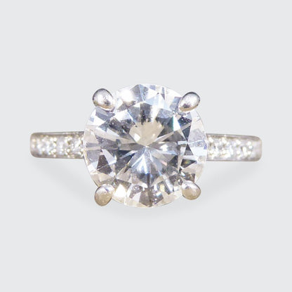 1.91ct Brilliant Cut Diamond Solitaire Engagement Ring