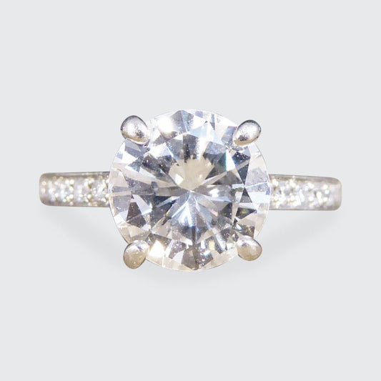 1.91ct Brilliant Cut Diamond Solitaire Engagement Ring