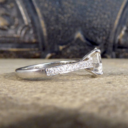 1.91ct Brilliant Cut Diamond Solitaire Engagement Ring