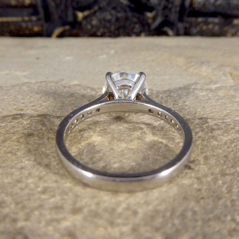 1.91ct Brilliant Cut Diamond Solitaire Engagement Ring