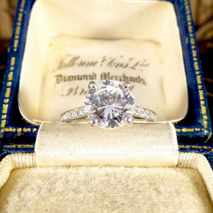 1.91ct Brilliant Cut Diamond Solitaire Engagement Ring
