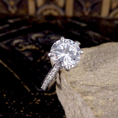 1.91ct Brilliant Cut Diamond Solitaire Engagement Ring