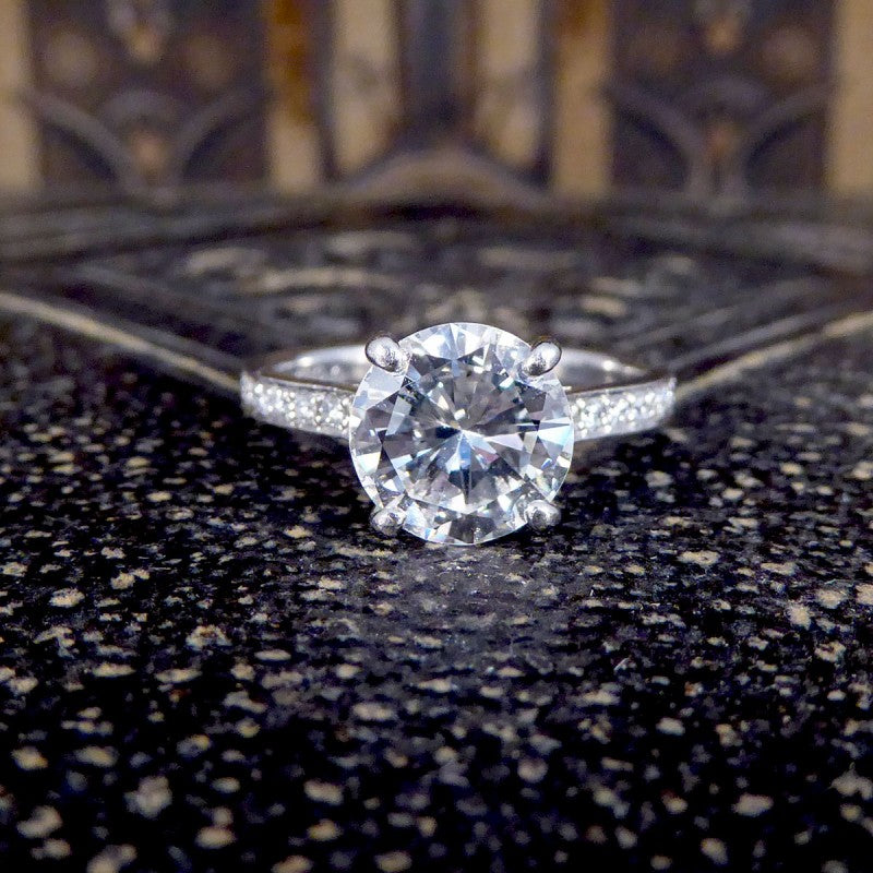 1.91ct Brilliant Cut Diamond Solitaire Engagement Ring