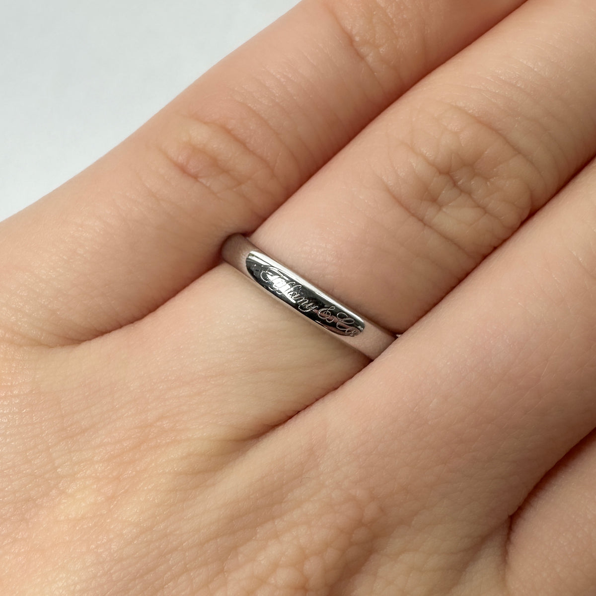 Tiffany & Co Platinum Wedding Band