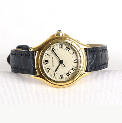 Cartier Cougar 18ct Yellow Gold 26mm Ladies, Small Model