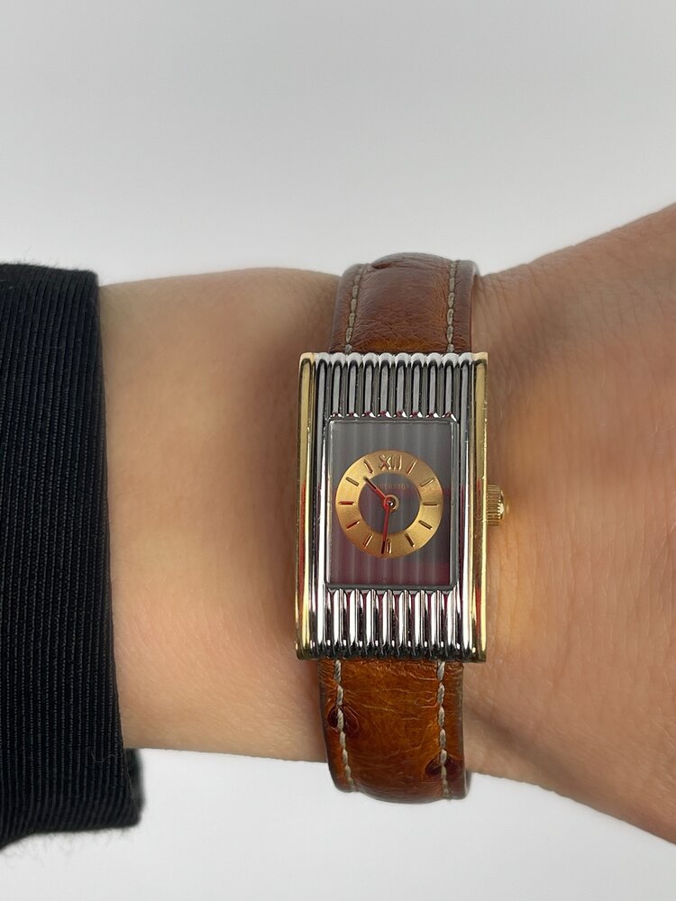 Boucheron Reflet Ladies Gold and Steel Watch