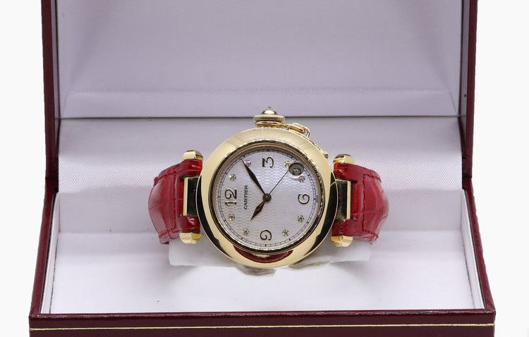 Cartier Pasha de Cartier 18ct Yellow Gold and Diamond Watch