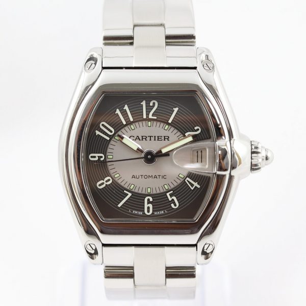 Cartier Roadster 2510 Automatic 37mm Stainless Steel Bracelet Watch