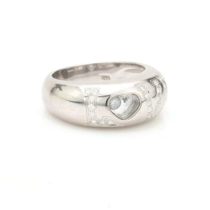 Chopard 18ct White Gold Love Ring with Diamonds