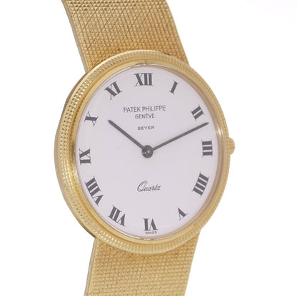 Vintage Patek Phillipe Beyer Calatrava 18ct Yellow Gold Quartz Watch