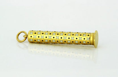 Cartier 18ct Yellow Gold Pencil Pendant, France, circa 1920's