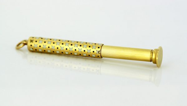 Cartier 18ct Yellow Gold Pencil Pendant, France, circa 1920's