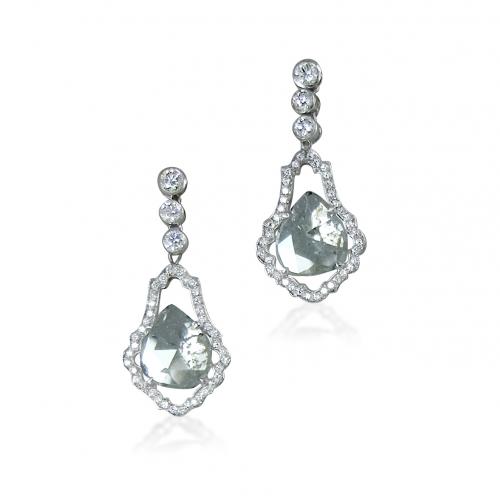 Diamond Chandelier Earrings