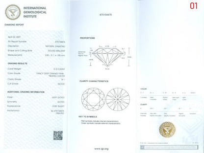 Rare Vintage 1970s Fancy Colour Diamond Spray Brooch, 19 carats with nine certificates