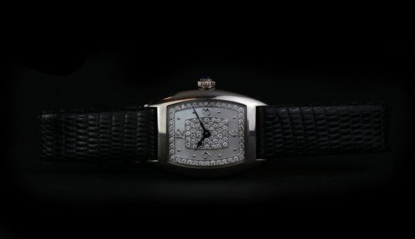 Franck Muller 18ct White Gold and Diamond 20mm Ladies Quartz Watch