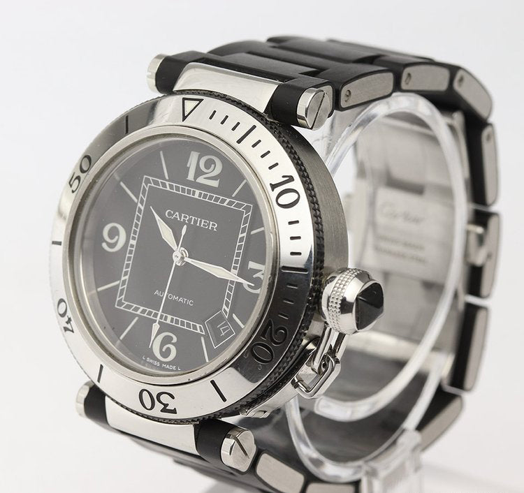 Cartier Pasha Seatimer 2790 Stainless Steel 40mm Automatic Watch