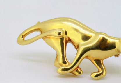 Vintage Cartier Panthere Trinity 18ct Gold Brooch