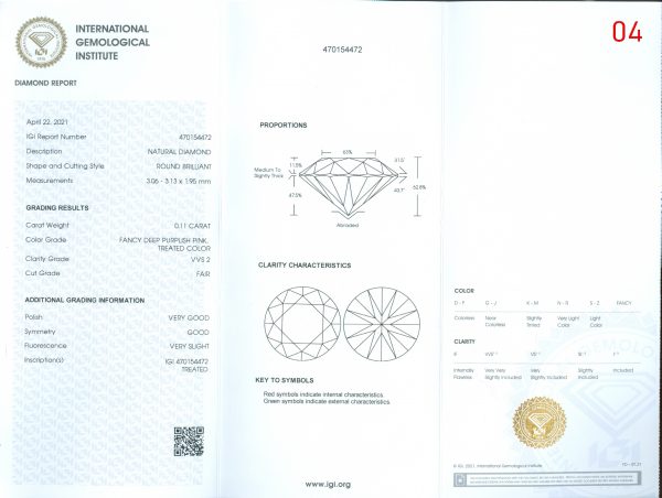 Rare Vintage 1970s Fancy Colour Diamond Spray Brooch, 19.27 carats with nine certificates