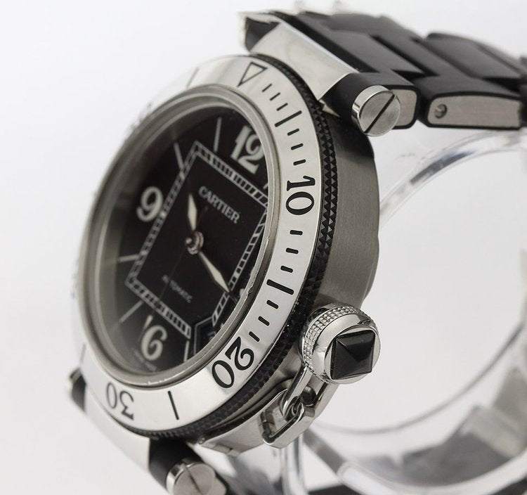 Cartier Pasha Seatimer 2790 Stainless Steel 40mm Automatic Watch