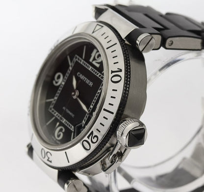 Cartier Pasha Seatimer 2790 Stainless Steel 40mm Automatic Watch