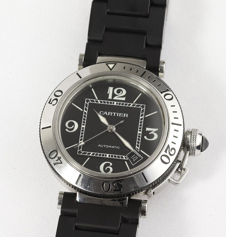 Cartier Pasha Seatimer 2790 Stainless Steel 40mm Automatic Watch