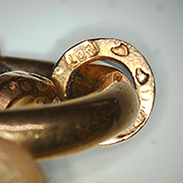 Victorian Antique 14ct Yellow Gold Long Heavy Curb Chain Necklace. Late 19th century Circa 1880