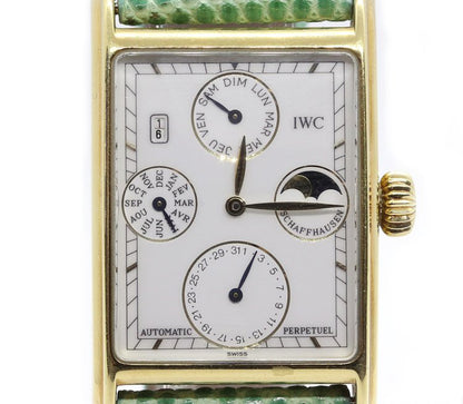 IWC Novecento Perpetual Calendar 18ct Yellow Gold Automatic Watch