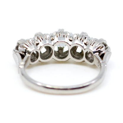 Antique Art Deco 1.20ct Diamond Five Stone Ring