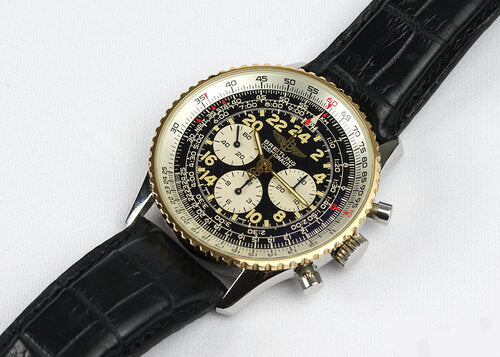 Breitling Navitimer Cosmonaute 41mm Steel and Gold Manual Watch